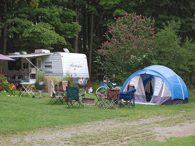 Rv'ing at Brook n Wood Campground