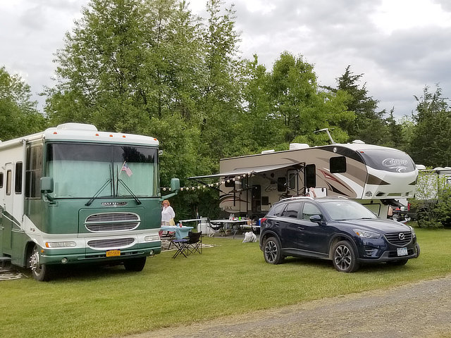 Tenting at Brook n Wood Campground